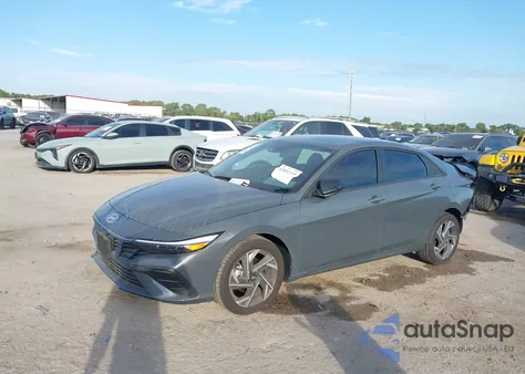 2025 Hyundai Elantra Sel Sport из США, поврежденный, VIN KMHLM4DG5SU977531